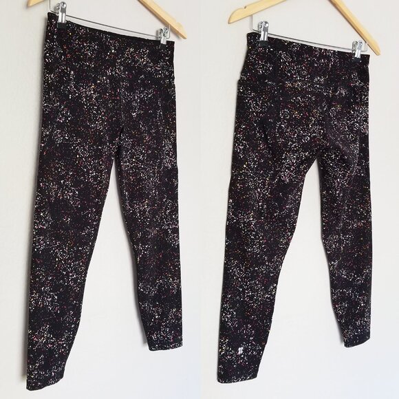 Sweaty Betty Power Pocket Workout 7/8 Leggings Women's 8-10 M Confetti Black - Picture 16 of 16